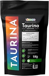 Taurina Em Pó 1kg Vitaease - Aminoácido Puro em Pó