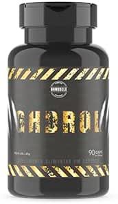Ghdrol Suplemento Esportivo 90 caps. Ganho de massa muscular, precursor de GH natural.