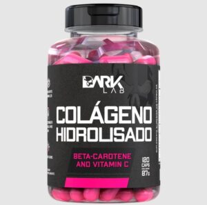 Colágeno Hidrolisado Dark Lab suplemento para elasticidade da pele e saúde das articulações.