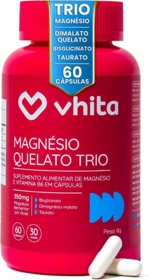 Magnésio Trio Quelato: Dimalato, Bisglicinato e Taurato
